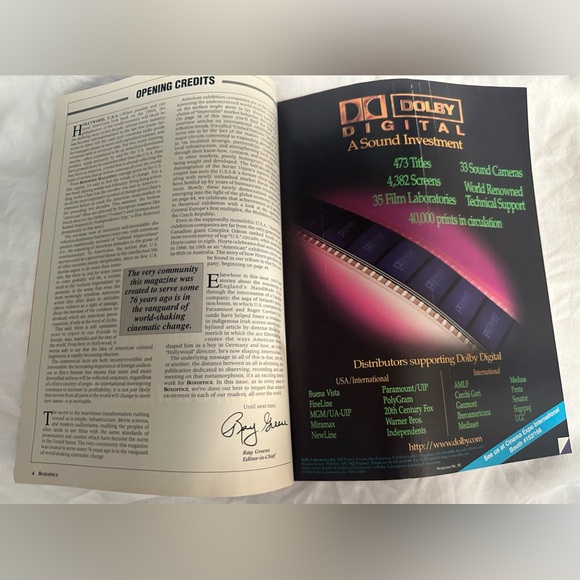 Vintage - BOX OFFICE Magazine - July 1996 - Will Smith - Picture 5 of 7